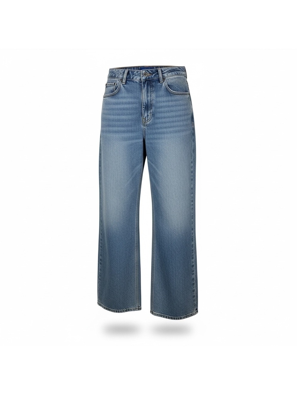 JJXX Women’s W30 L32 Medium Wash Wide Leg High Rise Jeans Denim NWT